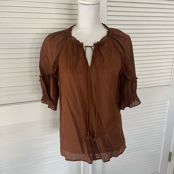 Daniel Rainn by Anthropologie Brown Top - Picture 5 of 9